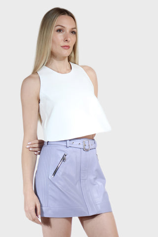 Cross Back Linen Top